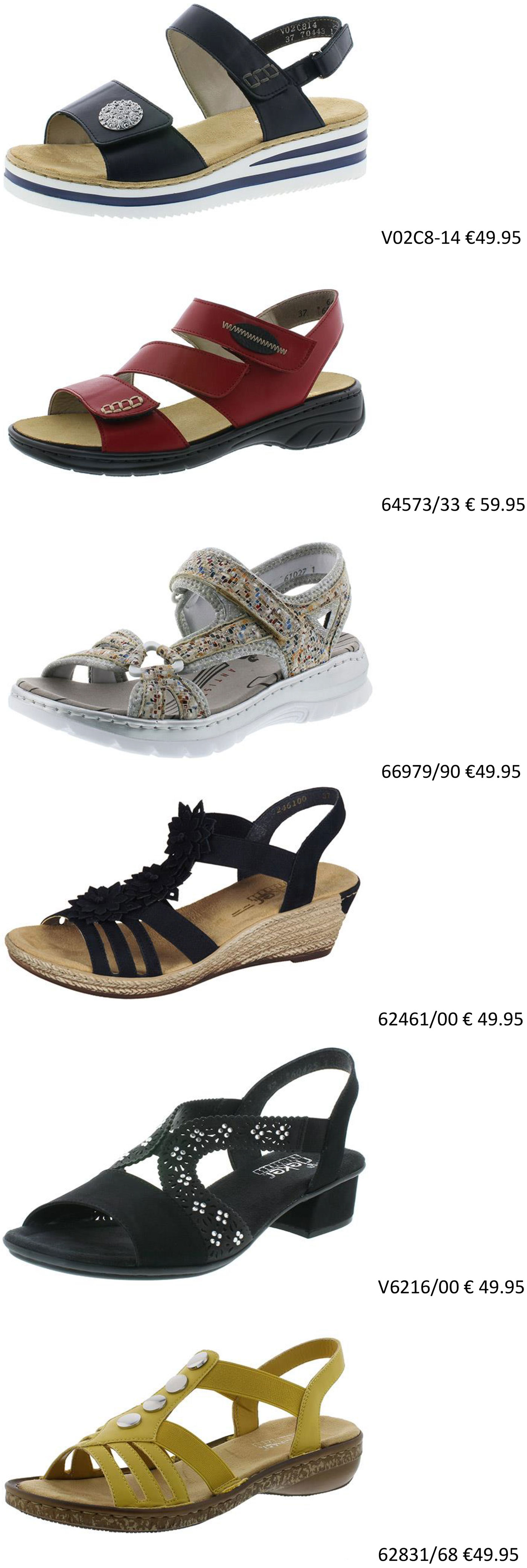 Rieker-Sandaletten-Damen